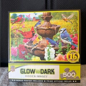 Master Pieces “ Garden of Song “ 500 piece Bird Jigsaw Puzzle